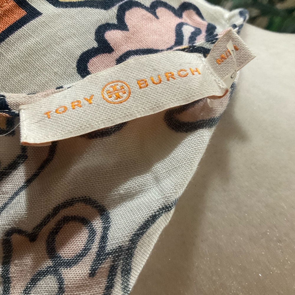 TORY BURCH: “HICKS GARDEN” Shift Mini Dress - Picture 8 of 12
